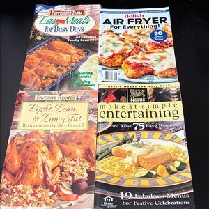 Vintage Easy Meals Cookbook magazine Collection